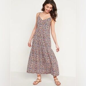 Old Navy | Floral Cottagecore | Maxi Dress NWOT | XS Petite